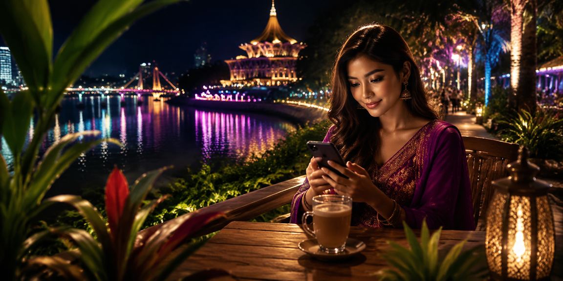 Pengguna mengurus masa bermain dengan bijak menggunakan platform atm8 di Kuching